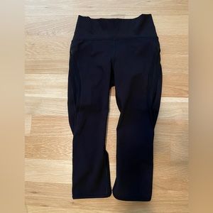 Lululemon Pace Rival High-Rise Mesh Crop 17" Size 4